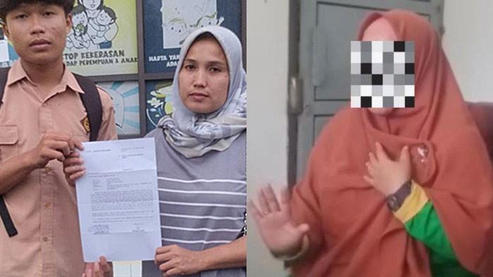 KEPSEK DILAPORKAN POLISI - Orang tua siswa korban penganiayaan oknum Kepala SMAN 1 Cimarga akan membawa persoalan ke ranah hukum. Kepsek Dini Fitria buka suara terkait aksi yang menyeret namanya dituding melakukan tindakan kekerasan terhadap muridnya, Senin (3/10/2025).