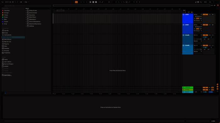 Antarmuka Ableton Live