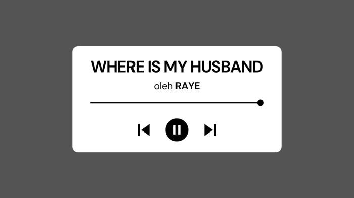 Lirik Lagu Where Is My Husband oleh RAYE dengan Terjemahan