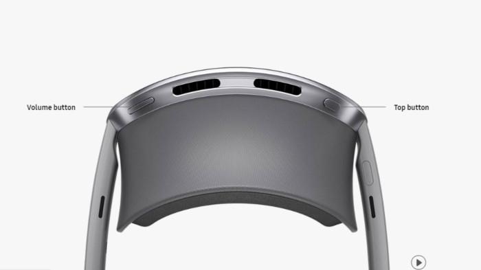 Samsung Galaxy XR Bagian Atas