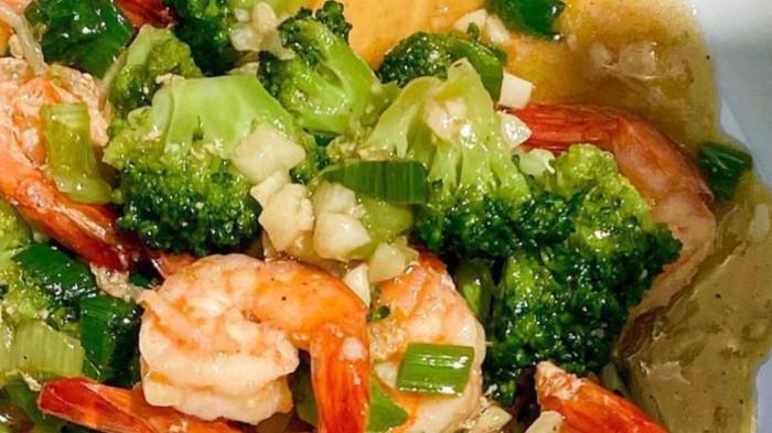 Tumis Udang Brokoli