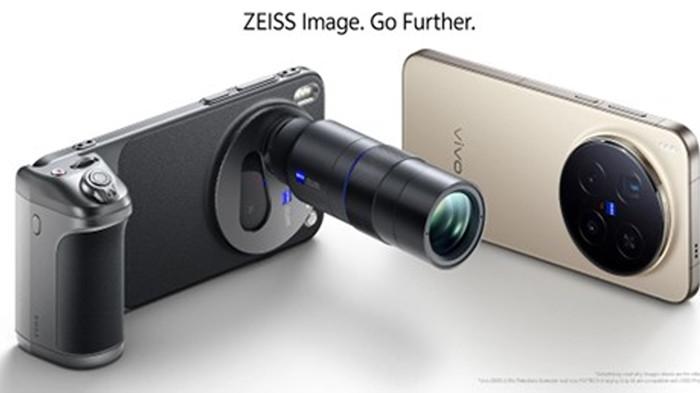 Vivo X300 Pro dengan photography kit terpasang