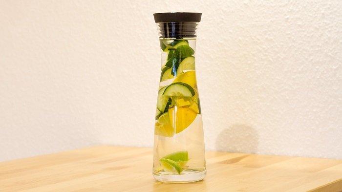 Ilustrasi infused water.