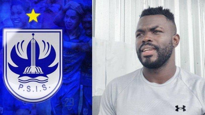 SOSOK SUDI ABDALLAH - Penyerang PSIS Sudi Abdallah saat ditemui TribunJateng.com Sabtu 1 Februari 2025. Intip sosok Sudi Abdallah, eks striker PSIS Semarang yang jadi mimpi buruk Persib Bandung di markas Persijap dalam lanjutan Super League.