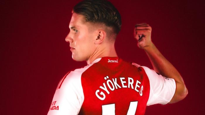 GYOKERES BERSERAGAM ARSENAL - Viktor Gyokeres resmi berseragam Arsenal yang diumumkan pada Sabtu (26/7/2025). (ARSIP - Instagram/@arsenal)
