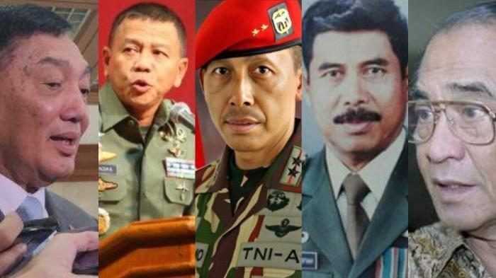 JENDERAL KEHORMATAN - Dari kiri ke kanan: Sjafrie Sjamsoeddin, Muhammad Herindra, Agus Sutomo, Yunus Yosfiah, dan Ali Sadikin. Profil 5 Purnawirawan TNI yang dapat gelar Jenderal Kehormatan Bintang 4 dari Presiden RI Prabowo Subianto hari ini, Minggu (10/8/2025).
Artikel ini telah tayang di Tribunnews.com dengan judul Sosok 5 Tokoh Dapat Gelar Jenderal Kehormatan: Menhan Sjafrie hingga Eks Danjen Kopassus Agus Sutomo, https://www.tribunnews.com/nasional/2025/08/10/sosok-5-tokoh-dapat-gelar-jenderal-kehormatan-menhan-sjafrie-hingga-eks-danjen-kopassus-agus-sutomo?page=all.
Penulis: Nuryanti
Editor: Wahyu Gilang Putranto