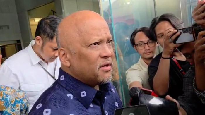DIPERIKSA DI KPK - Putra sulung Presiden ke-3 RI B.J. Habibie, Ilham Akbar Habibie, usai menjalani pemeriksaan di Gedung KPK, Jakarta, Selasa (30/9/2025) (Tribunnews/Ilham Rian Pratama)