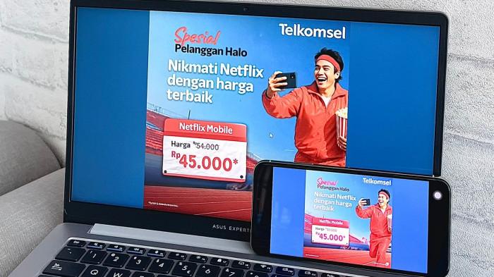 HARGA KHUSUS - Telkomsel bersama Netflix5