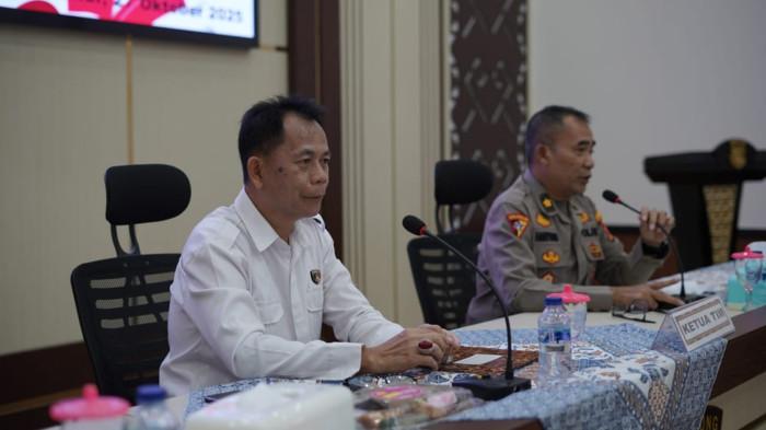 SUPERVISI - Tim dari Polda Lampung