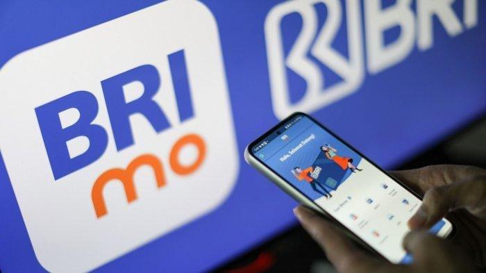 KUR BRI 2025 - Ilustrasi foto memperlihatkan logo BRI dan aplikasi Brimo.