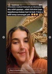 Tasya Farasya terima kasih atas doa setelah alami keguguran