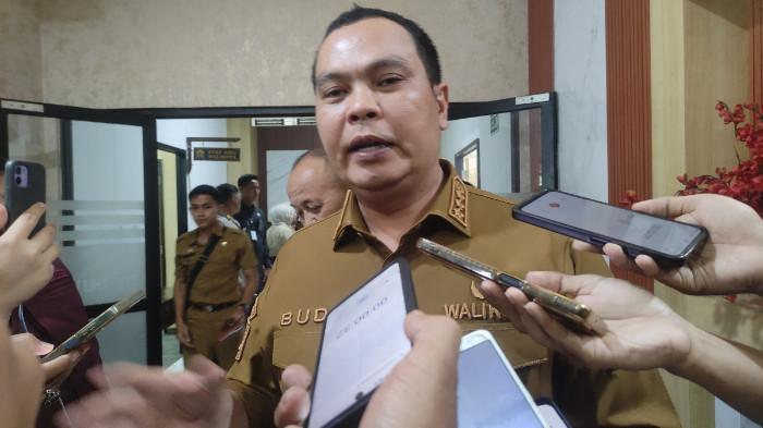 BUDI RUSTANDI - Wali Kota Budi Rustandi saat