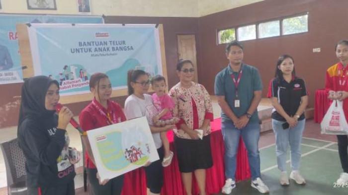 Alfamart terus konsisten terhadap pengentasan stunting di seluruh Indonesia, salah satunya adalah program 'Satu Telur Sehari'.