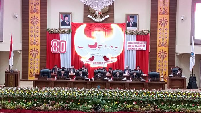 DPRD Sulut menggelar Rapat Paripurna untuk mendengarkan pidato Presiden RI Prabowo Subianto