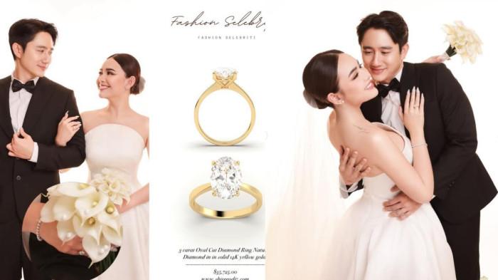 HARGA CINCIN - Potret prewedding Amanda Manopo dan Kenny Austin, cincin di jari manis jadi sorotan.