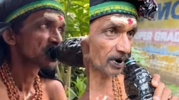 Kumar atau yang dijuluki Oil Kumar adalah pria India yang mengaku menenggak oli
