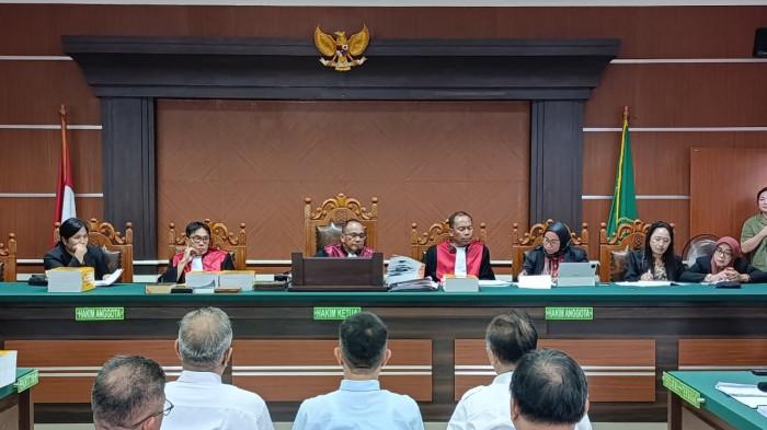 Sidang lanjutan dugaan korupsi Dana Hibah GMIM di PN Manado, Kamis 18 September 2025.