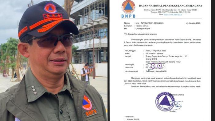 Surat bernomor Und-402/SU/PR.01.03/08/2025 yang viral di media sosial X (sebelumnya Twitter)