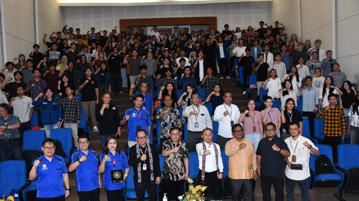 UNSRAT MANADO - Kuliah tamu oleh PT PLN Persero di Fakultas Teknik Universitas Sam Ratulangi Manado, Sulawesi Utara, Kamis (25/9/2025).