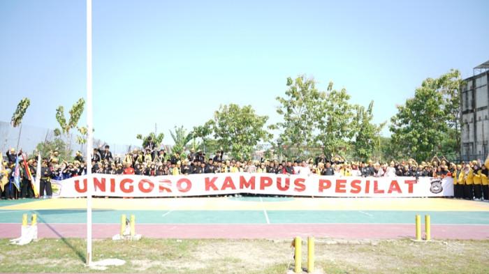 Deklarasi Unigoro Kampus Pesilat yang dihadiri banyak pihak, Jumat (15/8/2025).