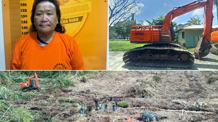 Gloria Riahta Sinulingga alias Gordon ditangkap