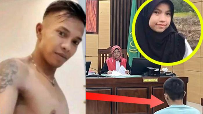 DIVONIS HUKUMAN MATI: Pada Selasa (5/8/2025), majelis hakim Pengadilan Negeri Pariaman menjatuhkan vonis hukuman mati kepada Indra Septiarman alias In Dragon, terdakwa pembunuhan dan pemerkosaan gadis penjual gorengan keliling berusia 18 tahun, Nia Kurnia Sari. Hakim ketua Dedi Kuswara membacakan putusan hukuman mati untuk In Dragon pada pukul 10.45 WIB di ruang sidang Cakra, Pengadilan Negeri Pariaman, Provinsi Sumatera Barat. (Kolase TribunPadang.com/Panji Rahmat)