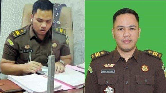 JAKSA TILEP UANG: Jaksa Azam Akhmad Akhsya menjadi tersangka dalam kasus penilapan uang barang bukti senilai Rp 11,5 miliar dalam kasus investasi bodong Robot Trading Fahrenheit. (Instagram @kejarisubang)