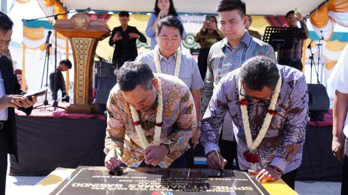 Peresmian SPPBE di Pakpak Bharat Sumut
