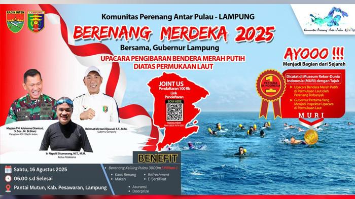 Rangkaian Acara Kolaborasi Berenang Merdeka 2025