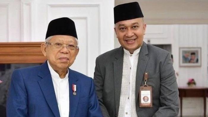 Velix Wanggai dan Maruf Amin