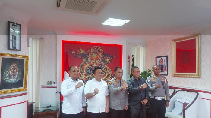dalam menata lalu lintas dan memperkuat rasa aman warga Medan.