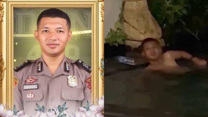BRIGADIR NURHADI TEWAS - Momen terakhir Brigadir Muhammad Nurhadi saat berendam di kolam villa di Gili Trawangan sebelum tewas dibunuh viral di media sosial. Tersangka Misri, melalui kuasa hukumnya Yan Mangandar Putra mengungkapkan ada gerak- gerik mencurigakan yang ditunjukkan Ipda Haris Chandra alias HC di malam sebelum kematian Brigadir Nurhadi