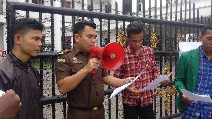 Yosgernold Tarigan. (Tribun-Medan.com/ Azis Hasibuan)