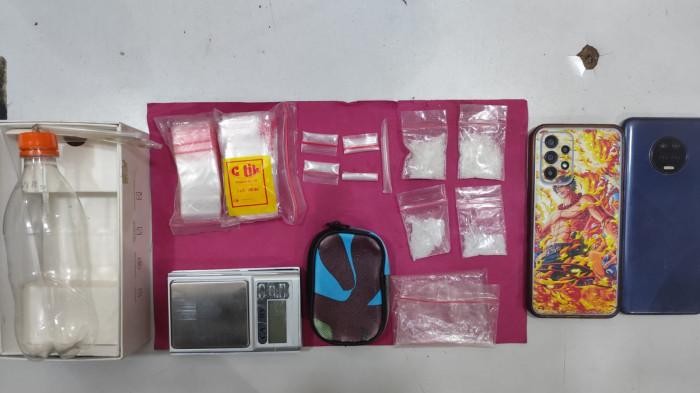 barang bukti narkoba di Padang 13/8/2025