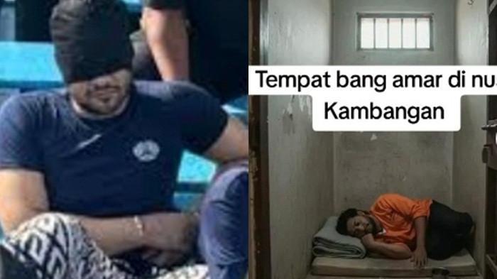 KONDISI AMMAR ZONI - Kolase TikTok. Fakta Foto Kondisi Ammar Zoni dalam Sel di Nusakambangan
