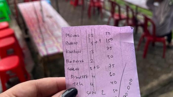 Harga makanan selangit tugu rimau