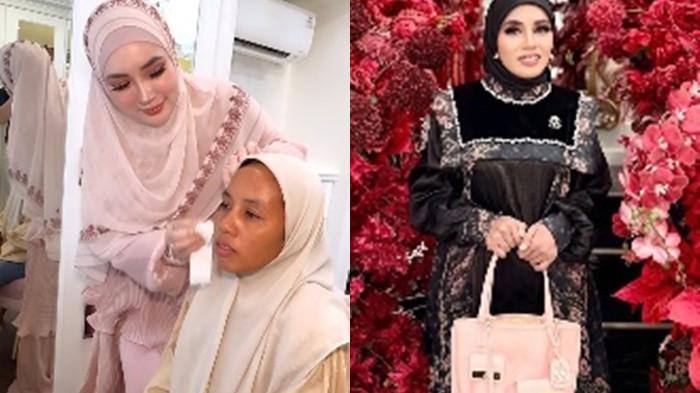 MELDA UBAH PENAMPILAN - Kolase Instagram. Melda Safitri didandani Shella Saukia