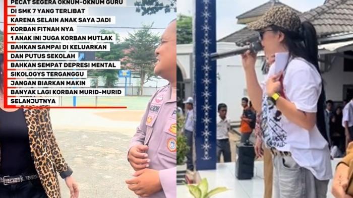 NITA NGAMUK DI SEKOLAH - Nita minta oknum guru di SMK 7 Palembang dipecat
