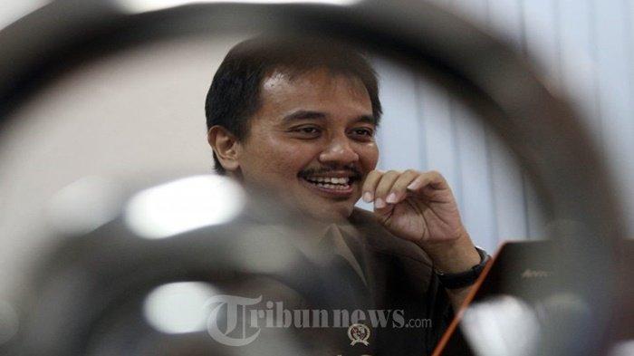 ROY SURYO SIAP - Roy Suryo, kunjungi kantor Tribunnews Jakarta dalam acara Dialog dan Livechate, Kamis (20/3/2014). Roy Suryo Siap Jadi Tersangka, Akui Buktikan Kejujuran Terkait Ijazah Jokowi