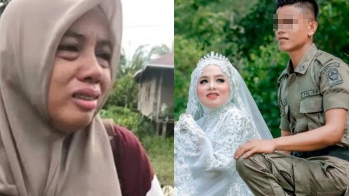 SOSOK SUAMI - Kolase Facebook Melda Safitri. Sosok Suami Pedagang Sayur Dicerai Setelah Lolos PPPK, Anggota Satpol PP