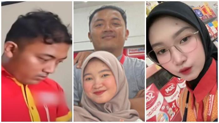 PEMBUNUHAN PEGAWAI MINIMARKET - Heryanto (kiri) Korban pembunuhan Dian Oktaviani dan mantan pacarnya (tengah). Dian Oktaviani semasa hidup (kiri). Sosok Mantan Pacar yang Buat Dian Oktaviani Dibunuh Bos
