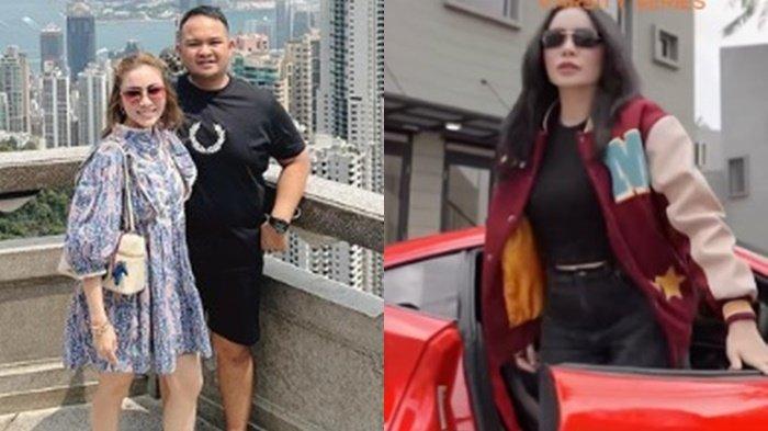 Momo Geisha dan Nicola Reza Samdura(Kiri) Terkuak Pekerjaan Suami Momo Geisha