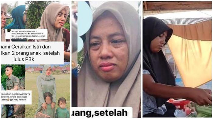 NASIB MELDA SAFITRI - Kolase potret Melda Safitri (33) seorang pedagang sayur di Aceh Singkil viral karena suami lolos PPPK. Terungkap nasib Melda Safitri setelah pulang ke rumah orangtua.