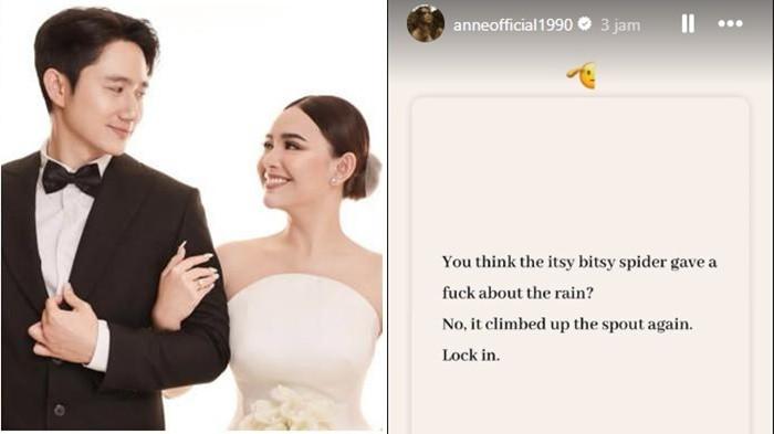 Unggahan Putri Anne di tengah kabar bahagia pernikahan Amanda Manopo