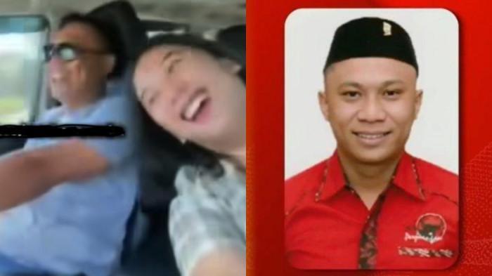 KOLASE -- Kolase foto Wahyudin Moridu. Anggota DPRD Provinsi Gorontalo ini menuai kontroversi usai video dirinya bersama wanita viral di media sosial.