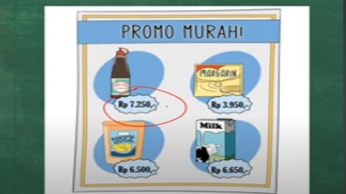 soal dan jawaban no 2 UTS Matematika kelas 4 SD