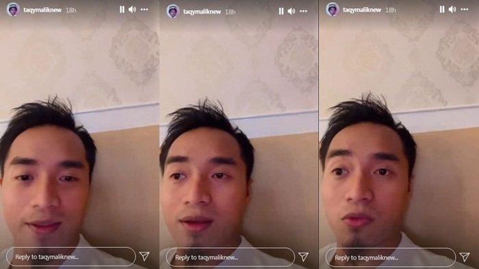 Tangkapan layar Taqy Malik komentari Baim Wong yang marah kakek-kakek tua, Senin (11/10/2021)