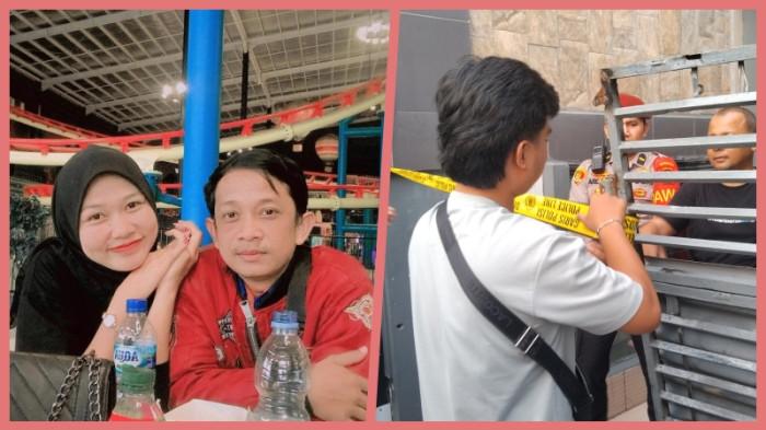 SEMASA HIDUP - Potret Anti dan suami semasa hidup. Polisi ketika melakukan olah TKP di tempat wanita muda tersebut ditemukan tewas pada Sabtu (11/10/2025).
