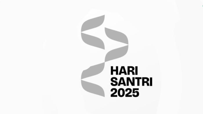 HARI SANTRI 2025 - Tema, Link, dan Filosofi Logo Hari Santri 22 Oktober 2025 (Tripografi). (Dok: Tangkapan Layar Logo Hari Santri 2025 dari laman resmi Kementerian Agama).