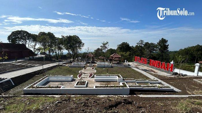 Obyek wisata Deles Indah yang terletak di Desa Sidorejo, Kecamatan Kemalang, Klaten pada Sabtu (21/12/2024).